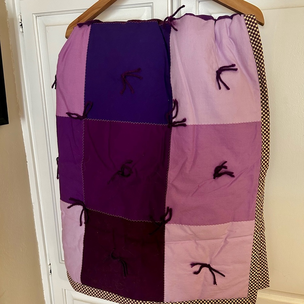 Handmade Reversible Quilt - Picture 3 of 3
